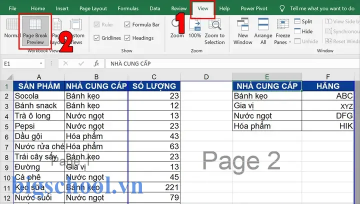 Cách Chỉnh Sửa Văn Bản Trước Khi In Trong Excel