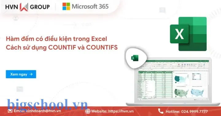 Cách Đếm Dữ Liệu Có Điều Kiện Trong Excel 1 Cách Đếm Dữ Liệu Có Điều Kiện Trong Excel