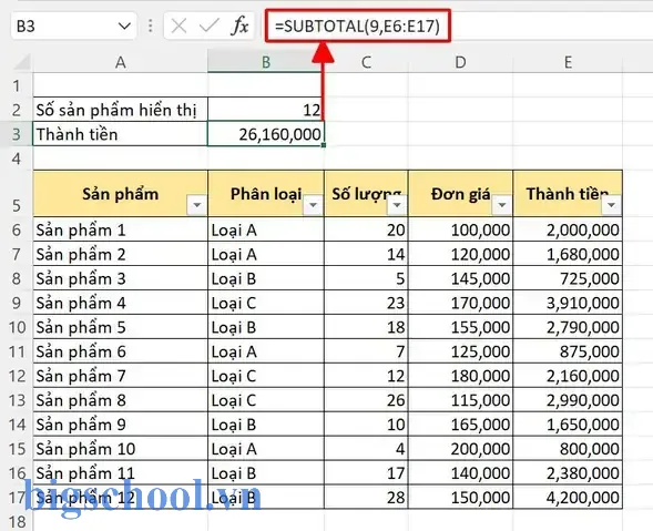 Cách Đếm Số Dòng Trong Excel Sau Khi Filter 19 Cách Đếm Số Dòng Trong Excel Sau Khi Filter