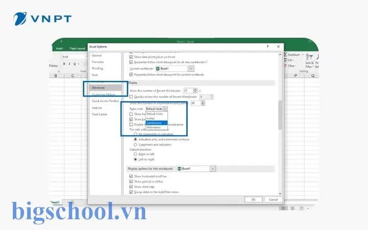Cách Đổi Inch Sang Cm Trong Excel 2010