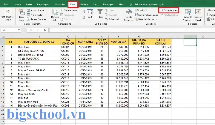 Cách Dùng Consolidate Gộp Dữ Liệu Trùng Nhau Trong Excel Cách Dùng Consolidate Gộp Dữ Liệu Trùng Nhau Trong Excel
