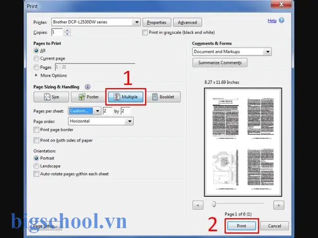Cách In Nhiều Trang Trên 1 Tờ A4 Trong Excel Cách In Nhiều Trang Trên 1 Tờ A4 Trong Excel
