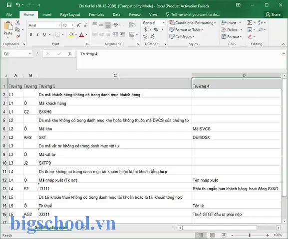 Cách Kết Xuất Từ Phần Mềm Fast Ra Excel