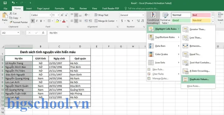 Cách Kiểm Tra Thông Tin Trùng Nhau Trong Excel – Hướng Dẫn Từng Bước 19 Cách Kiểm Tra Thông Tin Trùng Nhau Trong Excel