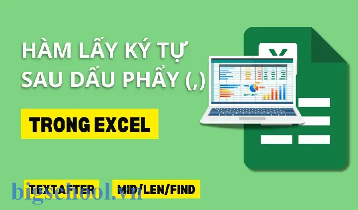 Cách Lấy Ký Tự Sau Dấu Phẩy Trong Excel Cách Lấy Ký Tự Sau Dấu Phẩy Trong Excel