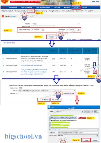 Cách Nộp Thuyết Minh Báo Cáo Tài Chính File Excel 7 Cách Nộp Thuyết Minh Báo Cáo Tài Chính File Excel