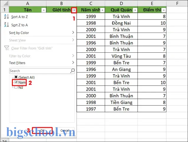 Cách Sử Dụng Hàm Lọc Dữ Liệu Trong Excel Để Tăng Hiệu Quả Công Việc 7 Cách Sử Dụng Hàm Lọc Dữ Liệu Trong Excel