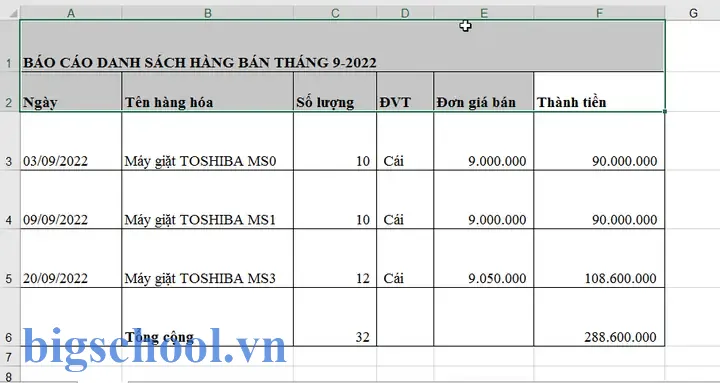 Cách Tạo Khoảng Cách Giữa Các Ô Trong Excel