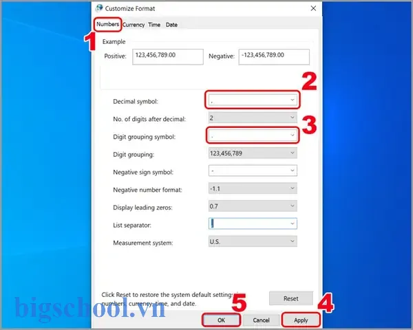 Cách Thay Đổi Dấu Chấm Và Phẩy Trong Excel – Hướng Dẫn Chi Tiết Và Đầy Đủ 1 Cách Thay Đổi Dấu Chấm Và Phẩy Trong Excel