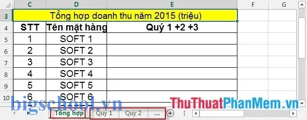 Cách Tổng Hợp Dữ Liệu Từ Nhiều Sheet Trong Excel Cách Tổng Hợp Dữ Liệu Từ Nhiều Sheet Trong Excel