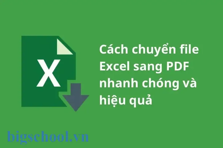 Chuyển Từ Excel Sang Pdf Không Bị Nhảy Trang