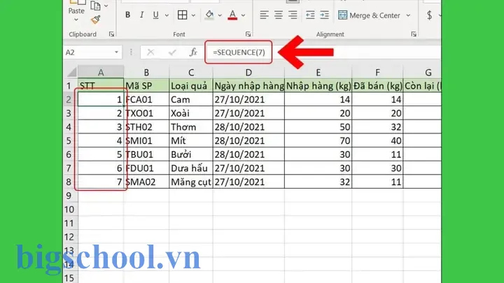 Công Thức Tự Nhảy Số Thứ Tự Trong Excel 9 Công Thức Tự Nhảy Số Thứ Tự Trong Excel