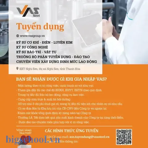 Công Ty May Excel Kim Sơn Tuyển Dụng