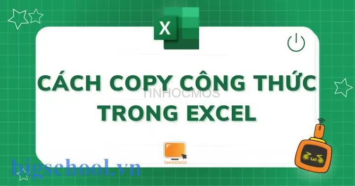 Copy Dữ Liệu Không Copy Công Thức Trong Excel