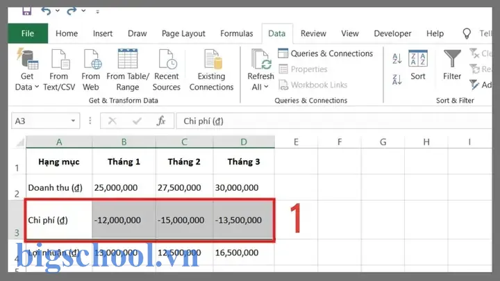 Định Dạng Số Âm Trong Ngoặc Trong Excel