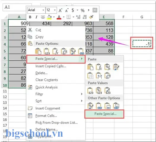 Đổi Số Dương Thành Số Âm Trong Excel