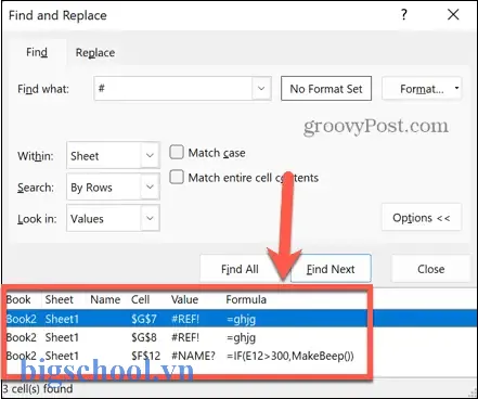 Excel Found A Problem With Formula References In This Worksheet Excel Found A Problem With Formula References In This Worksheet