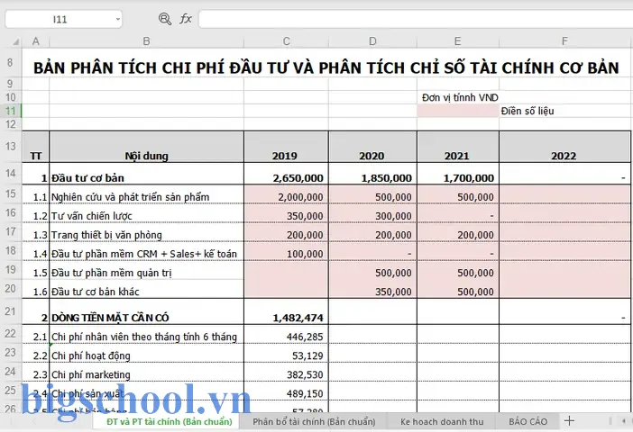 File Excel Lập Kế Hoạch Tài Chính Doanh Nghiệp File Excel Lập Kế Hoạch Tài Chính Doanh Nghiệp
