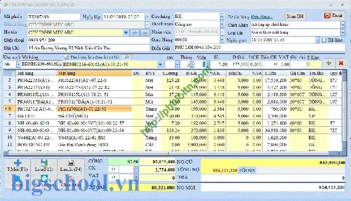File Excel Quản Lý Bán Hàng Vật Liệu Xây Dựng File Excel Quản Lý Bán Hàng Vật Liệu Xây Dựng