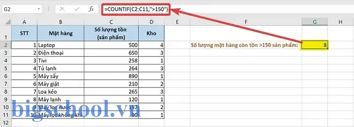 Hàm Đếm Số Ô Chứa Giá Trị Chuỗi Trong Excel Hàm Đếm Số Ô Chứa Giá Trị Chuỗi Trong Excel