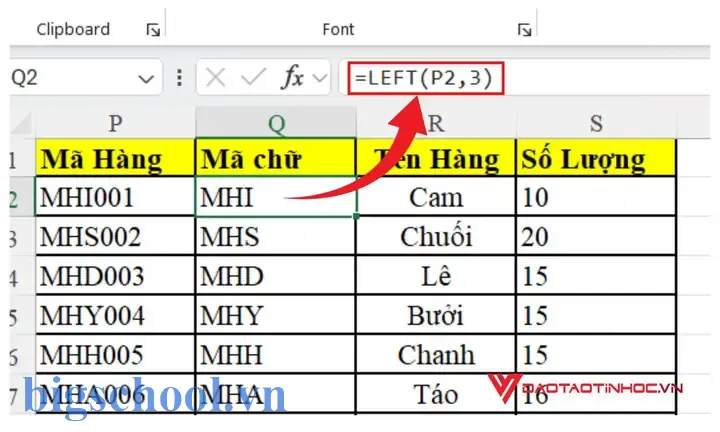 Hàm Lấy Ký Tự Có Điều Kiện Trong Excel: Giải Pháp Mạnh Mẽ Cho Phân Tích Dữ Liệu 3 Hàm Lấy Ký Tự Có Điều Kiện Trong Excel