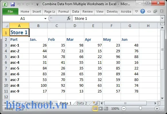 How To Consolidate Data In Excel From Multiple Worksheets How To Consolidate Data In Excel From Multiple Worksheets