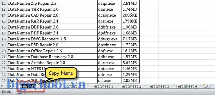 How To Get All Sheet Names In Excel