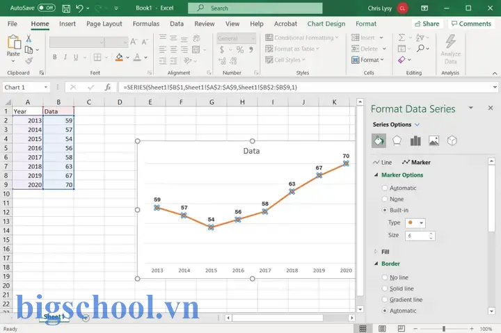 How To Make A Line Graph In Excel
