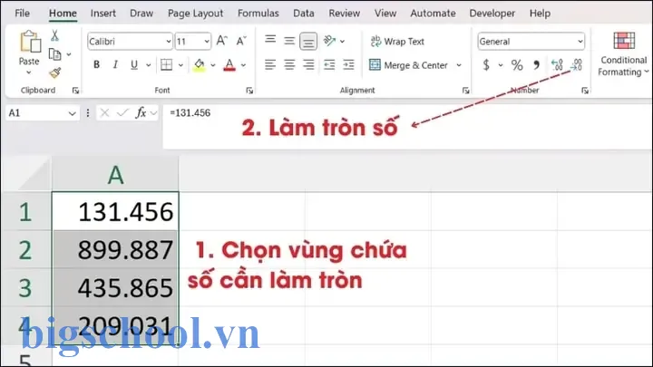 Hướng Dẫn Cách Làm Tròn Số Trong Excel Hướng Dẫn Cách Làm Tròn Số Trong Excel