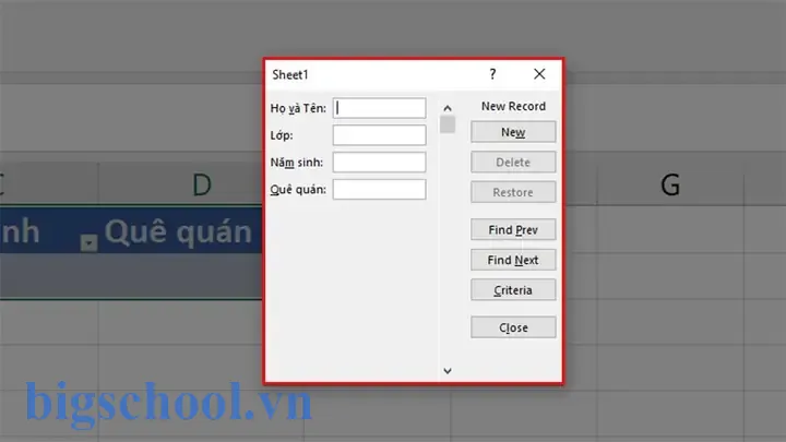 Hướng Dẫn Tạo Form Nhập Liệu Trong Excel Hướng Dẫn Tạo Form Nhập Liệu Trong Excel