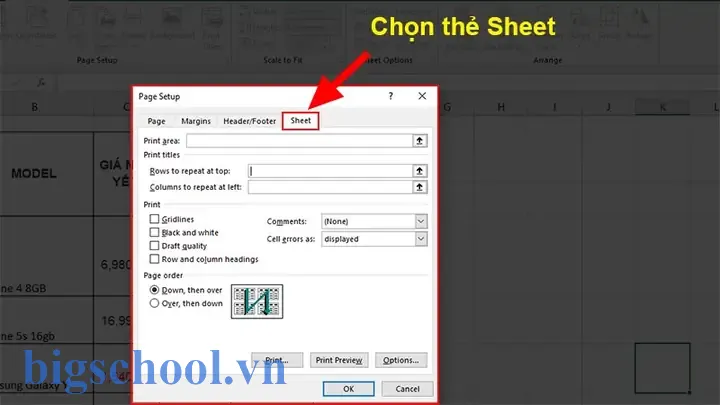 In Tiêu Đề Cho Tất Cả Các Trang Trong Excel In Tiêu Đề Cho Tất Cả Các Trang Trong Excel