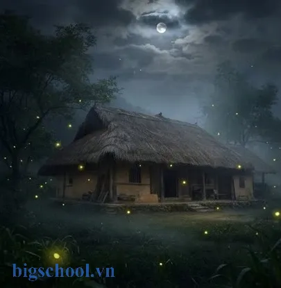 Khung cảnh đêm thu ẩm tĩnh mịch dưới ánh trăng mờ ảo qua cái nhìn của nhà thơ