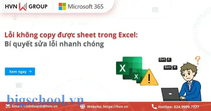 Không Move Or Copy Được Sheet Của Excel 2026 – Nguyên Nhân, Vấn Đề Và Giải Pháp Chi Tiết 7 Không Move Or Copy Được Sheet Của Excel 2010