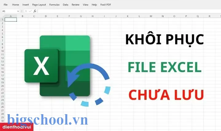 Làm Sao Lấy Lại File Excel Chưa Lưu Làm Sao Lấy Lại File Excel Chưa Lưu