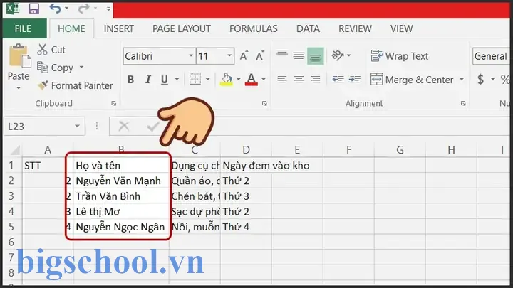 Làm Thế Nào Để Viết Chữ Trong Excel