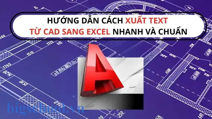 Lisp Xuất Text Từ Cad Sang Excel Theo Thứ Tự