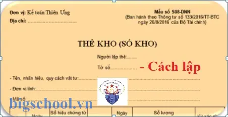 Mẫu Thẻ Kho Excel Theo Thông Tư 133: Hướng Dẫn Chi Tiết Và Lưu Ý Thực Tiễn 11 Mẫu Thẻ Kho Excel Theo Thông Tư 133