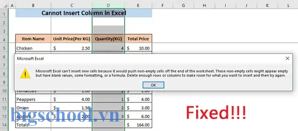 Microsoft Excel Can T Insert New Cells Because Microsoft Excel Can T Insert New Cells Because