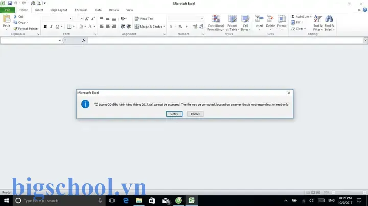 Mở File Excel Báo Lỗi “cannot Be Accessed” – Nguyên Nhân Và Cách Khắc Phục 5 Mở File Excel Báo Lỗi Cannot Be Accessed