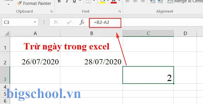 Cách Trừ Ngày Tháng Năm Trong Excel – Hướng Dẫn Chi Tiết Và Thực Hành 1 Ngày Tháng Năm Trừ Ngày Tháng Năm Trong Excel