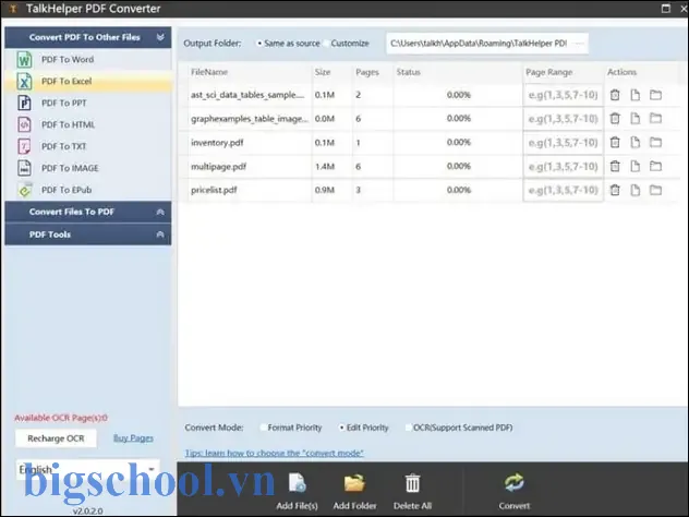 Phần Mềm Chuyển Pdf Sang Excel Tốt Nhất