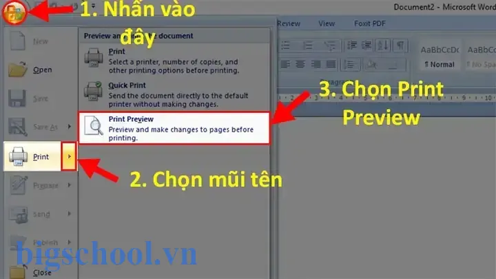 Phím Tắt Xem Trước Khi In Trong Excel 2007 11 Phím Tắt Xem Trước Khi In Trong Excel 2007