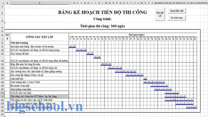 Quản Lý Công Việc Hàng Ngày Bằng Excel: Bí Quyết Tăng Năng Suất Làm Việc 19 Quản Lý Công Việc Hàng Ngày Bằng Excel