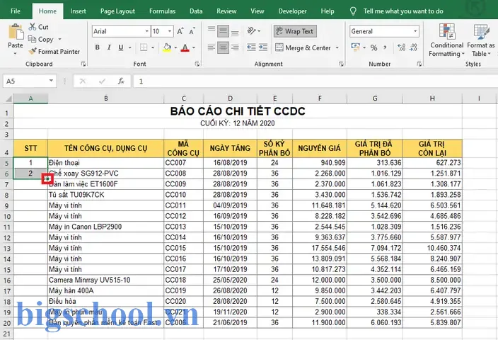 Số Thứ Tự Trong Excel Tiếng Anh Là Gì: Hướng Dẫn Chi Tiết 11 Số Thứ Tự Trong Excel Tiếng Anh Là Gì