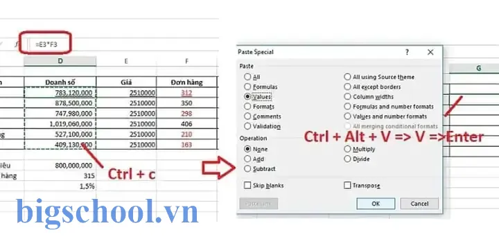 Tạo Phím Tắt Paste Value Nhanh Chóng Trong Excel 2026 19 Tạo Phím Tắt Paste Value Trong Excel 2010