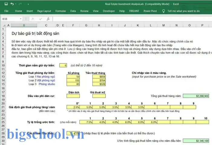 Thẩm Định Dự Án Đầu Tư Bằng Excel: Hướng Dẫn Chi Tiết Và Các Công Thức Hiệu Quả 15 Thẩm Định Dự Án Đầu Tư Bằng Excel