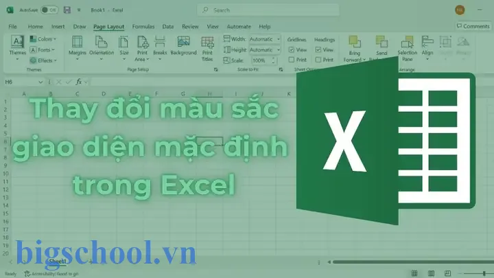 Thay Đổi Màu Sắc Giao Diện Mặc Định Trong Excel Thay Đổi Màu Sắc Giao Diện Mặc Định Trong Excel