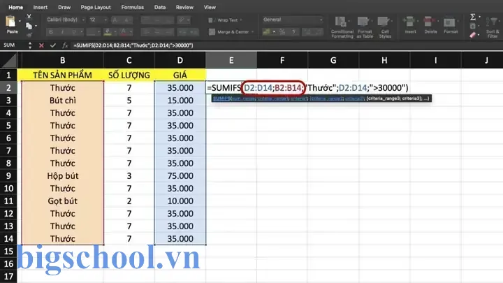 Tính Tổng Các Giá Trị Trùng Lặp Trong Excel