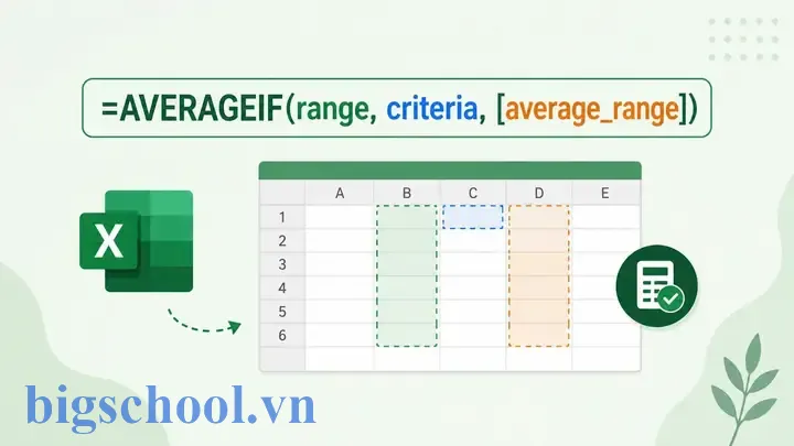 Tính Trung Bình Có Điều Kiện Trong Excel