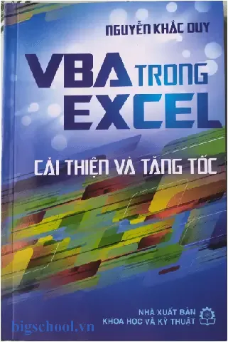 Vba Trong Excel Cải Thiện Và Tăng Tốc